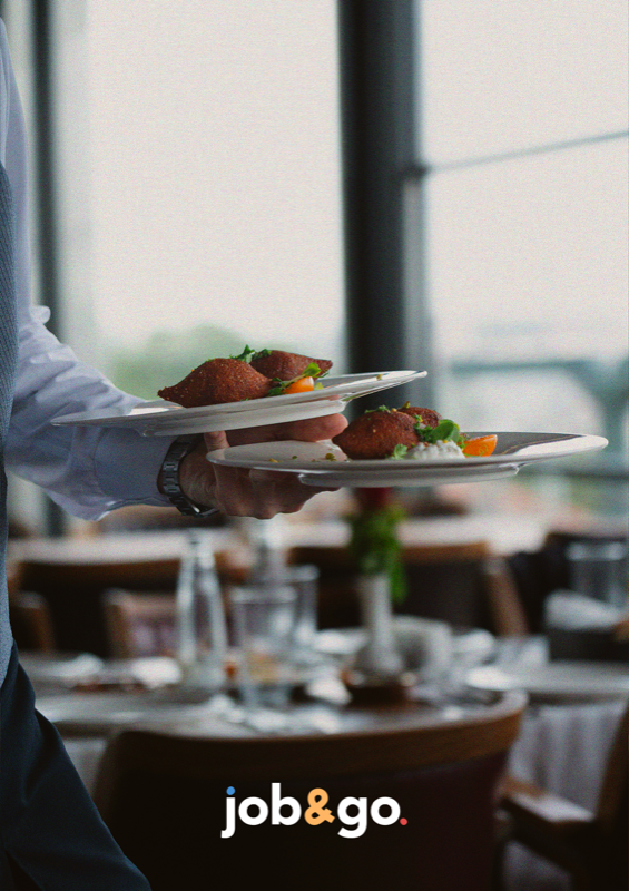 Salle de restaurant Bordeaux — mission extra service en salle sur l'application Job&Go